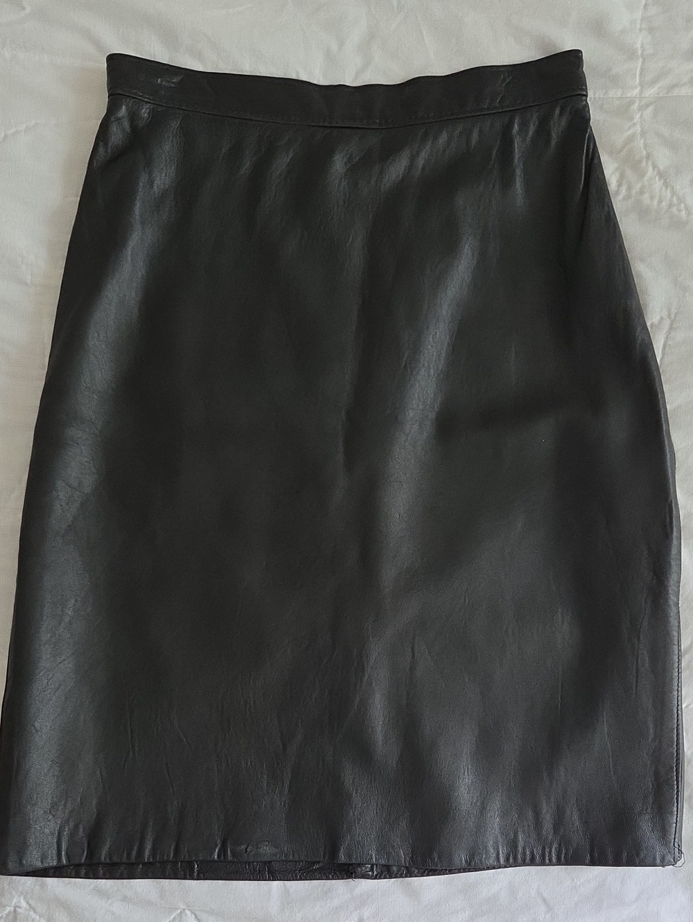 Vintage Aldo Leather Pencil Skirt